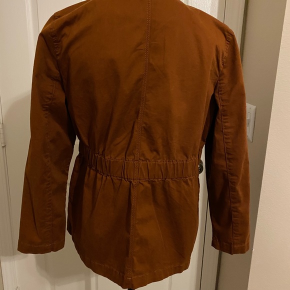 Banana Republic Rust/Brown Utility Jacket M NWT - Picture 2 of 5